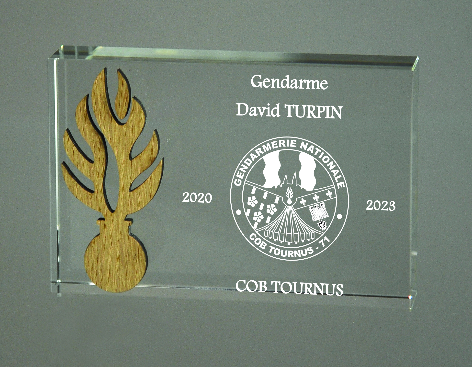 trophée gendarmerie