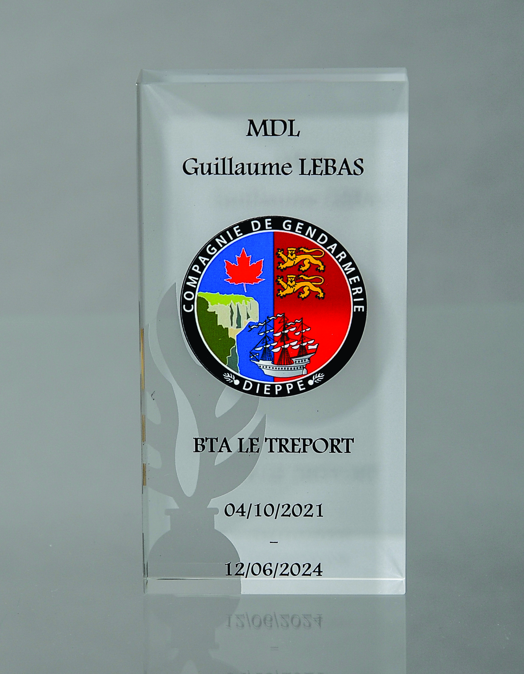 trophée gendarmerie