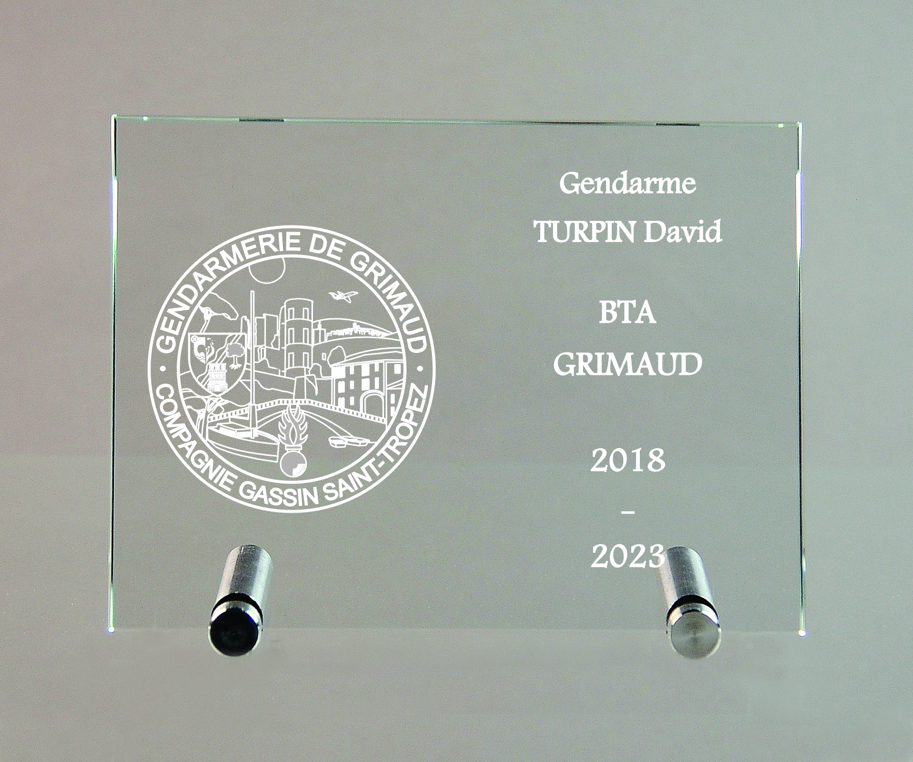 trophée gendarmerie